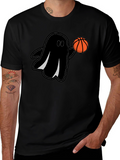 Ghost Basketball Graphic T-Shirt