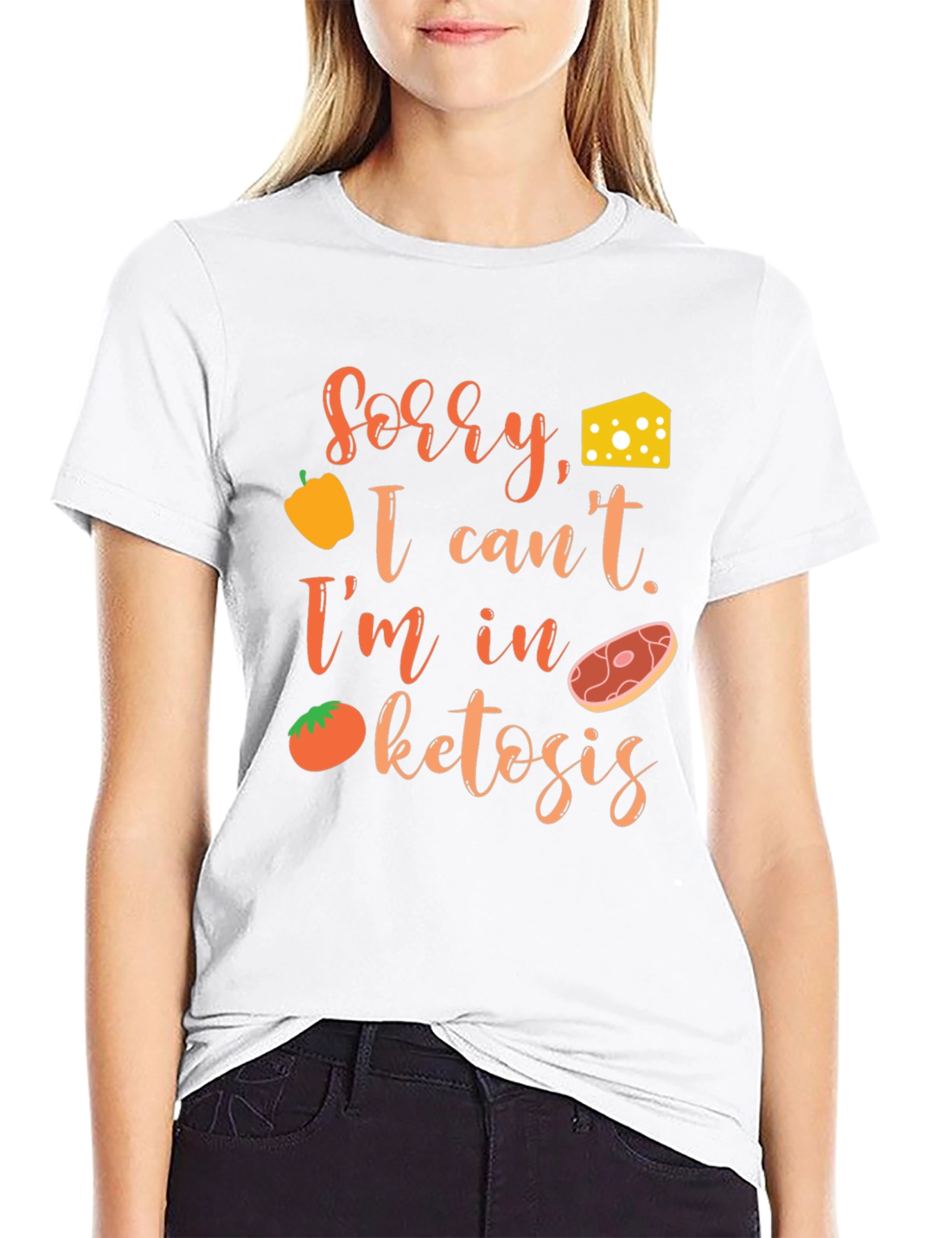 Sorry I cant. Im in Ketosis T-Shirt