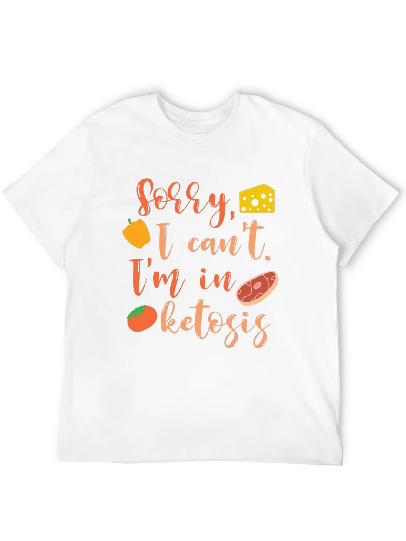 Sorry I cant. Im in Ketosis T-Shirt