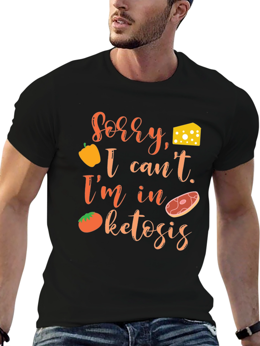 Sorry I cant. Im in Ketosis T-Shirt