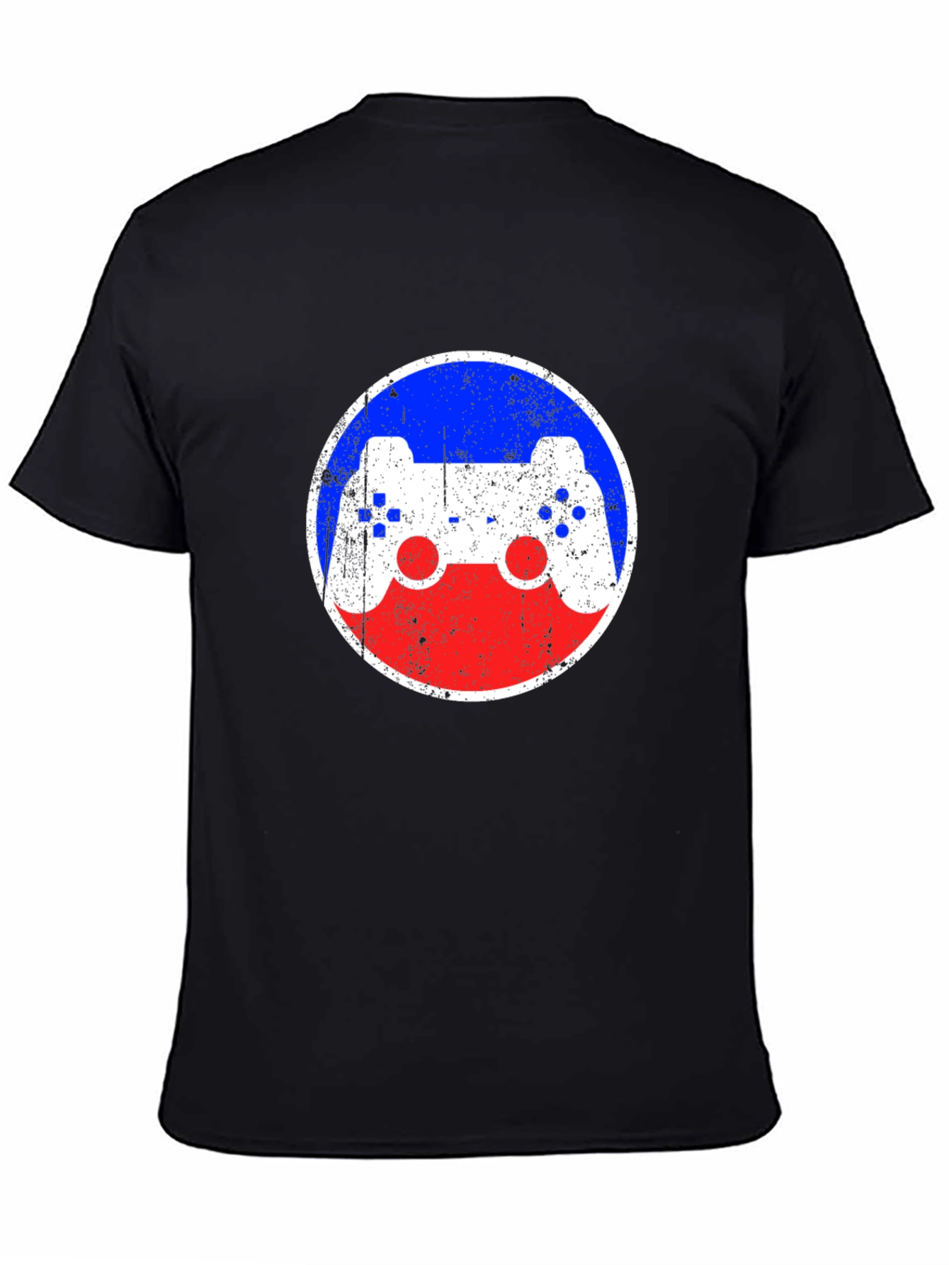 Retro Gamer T-Shirt - Distressed Controller Design