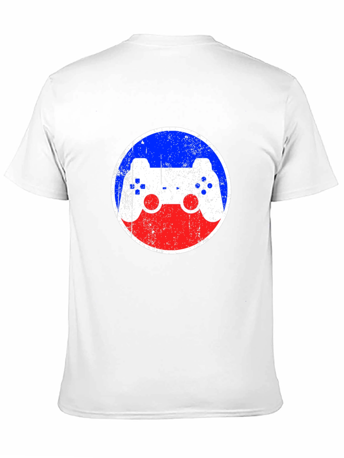 Retro Gamer T-Shirt - Distressed Controller Design