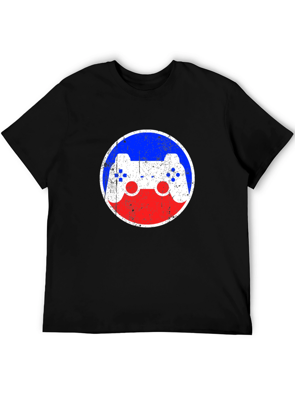 Retro Gamer T-Shirt - Distressed Controller Design