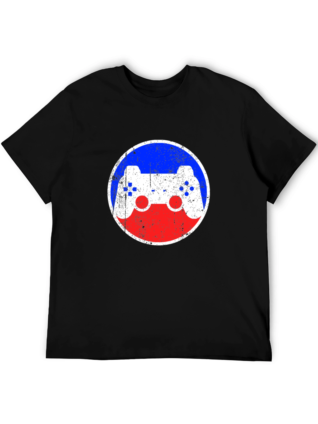 Retro Gamer T-Shirt - Distressed Controller Design