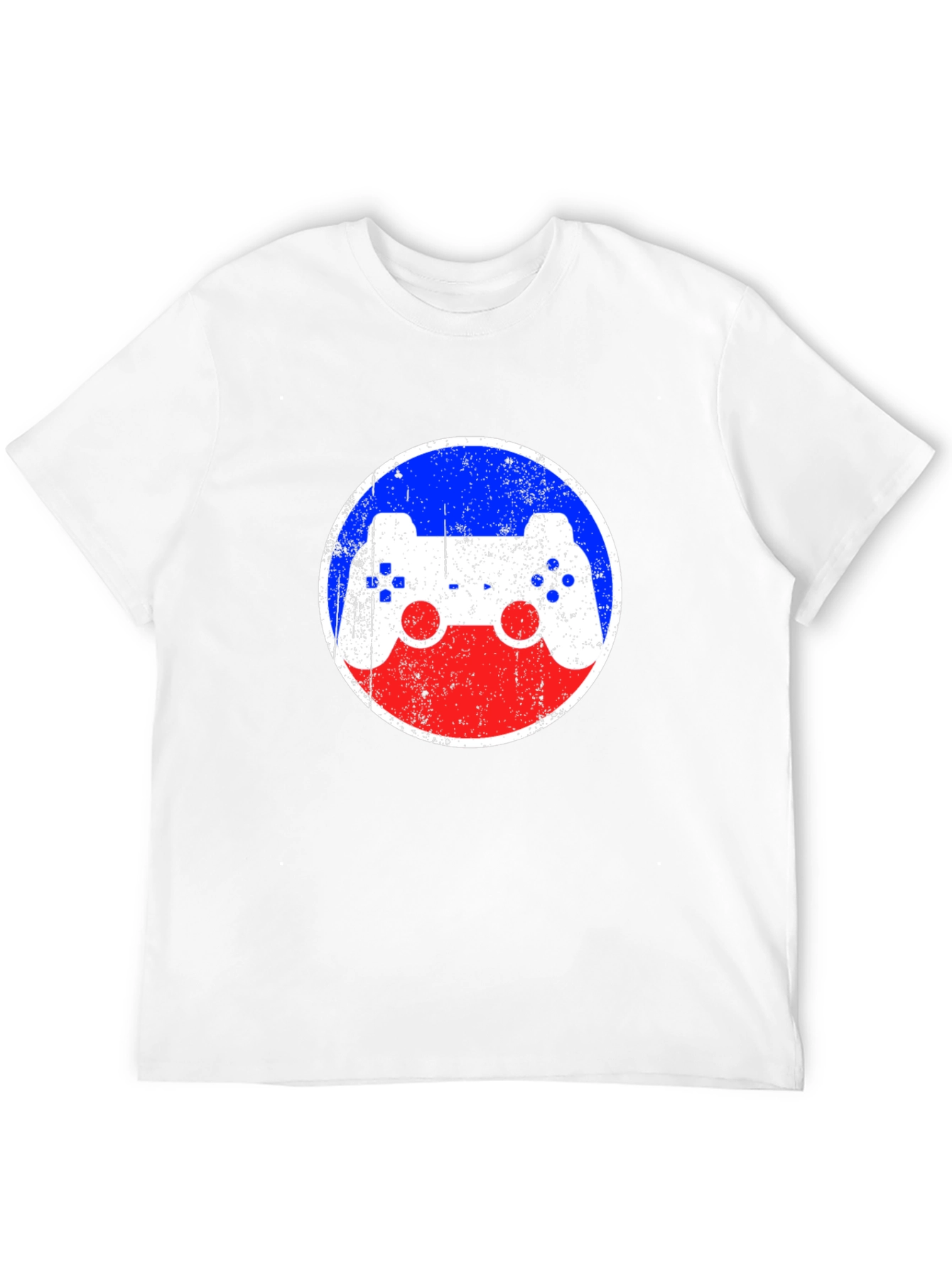 Retro Gamer T-Shirt - Distressed Controller Design