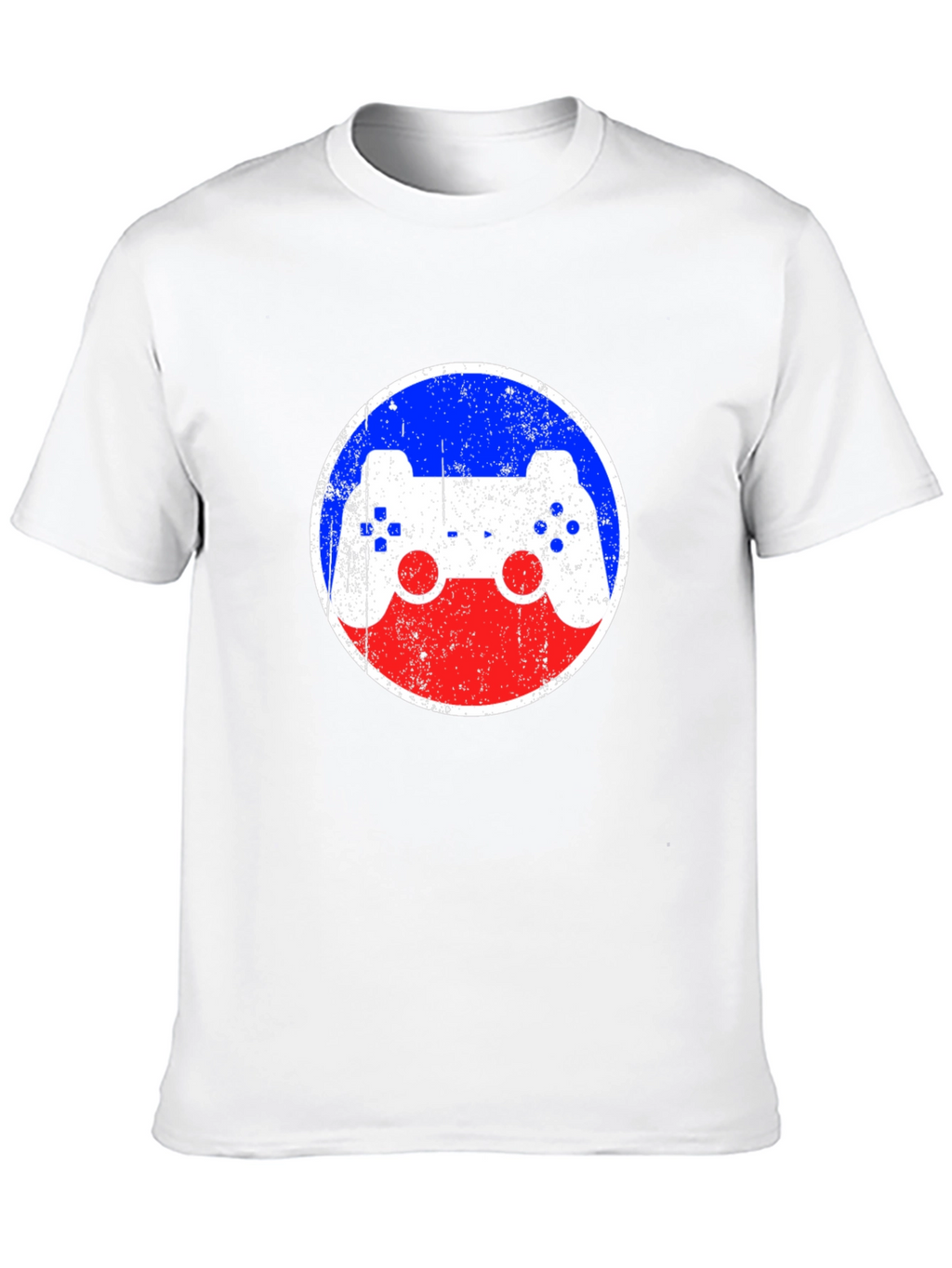 Retro Gamer T-Shirt - Distressed Controller Design