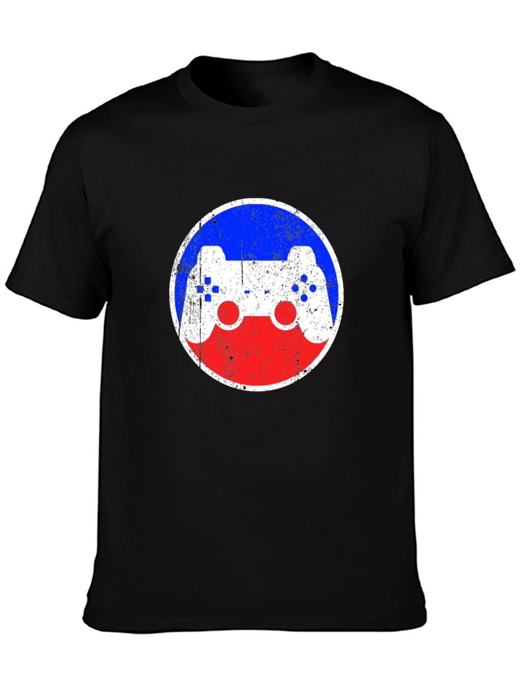 Retro Gamer T-Shirt - Distressed Controller Design