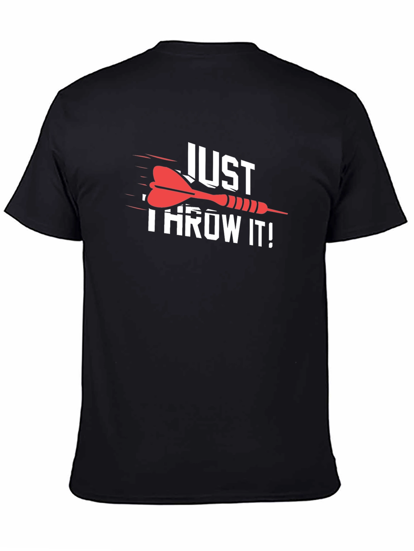 Just Throw It! Dart Graphic T-Shirt
