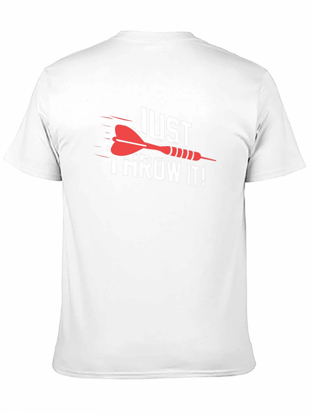 Just Throw It! Dart Graphic T-Shirt