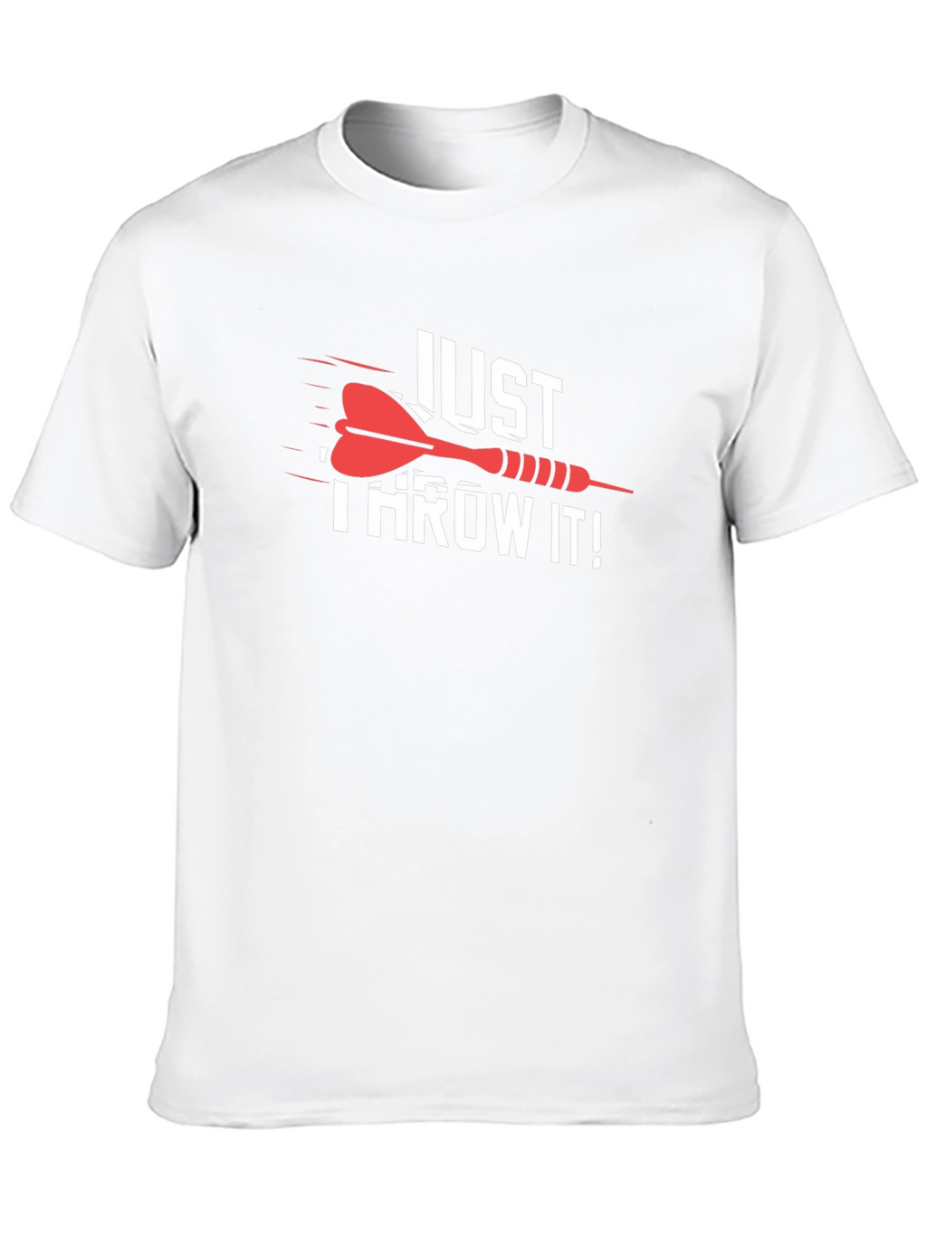 Just Throw It! Dart Graphic T-Shirt