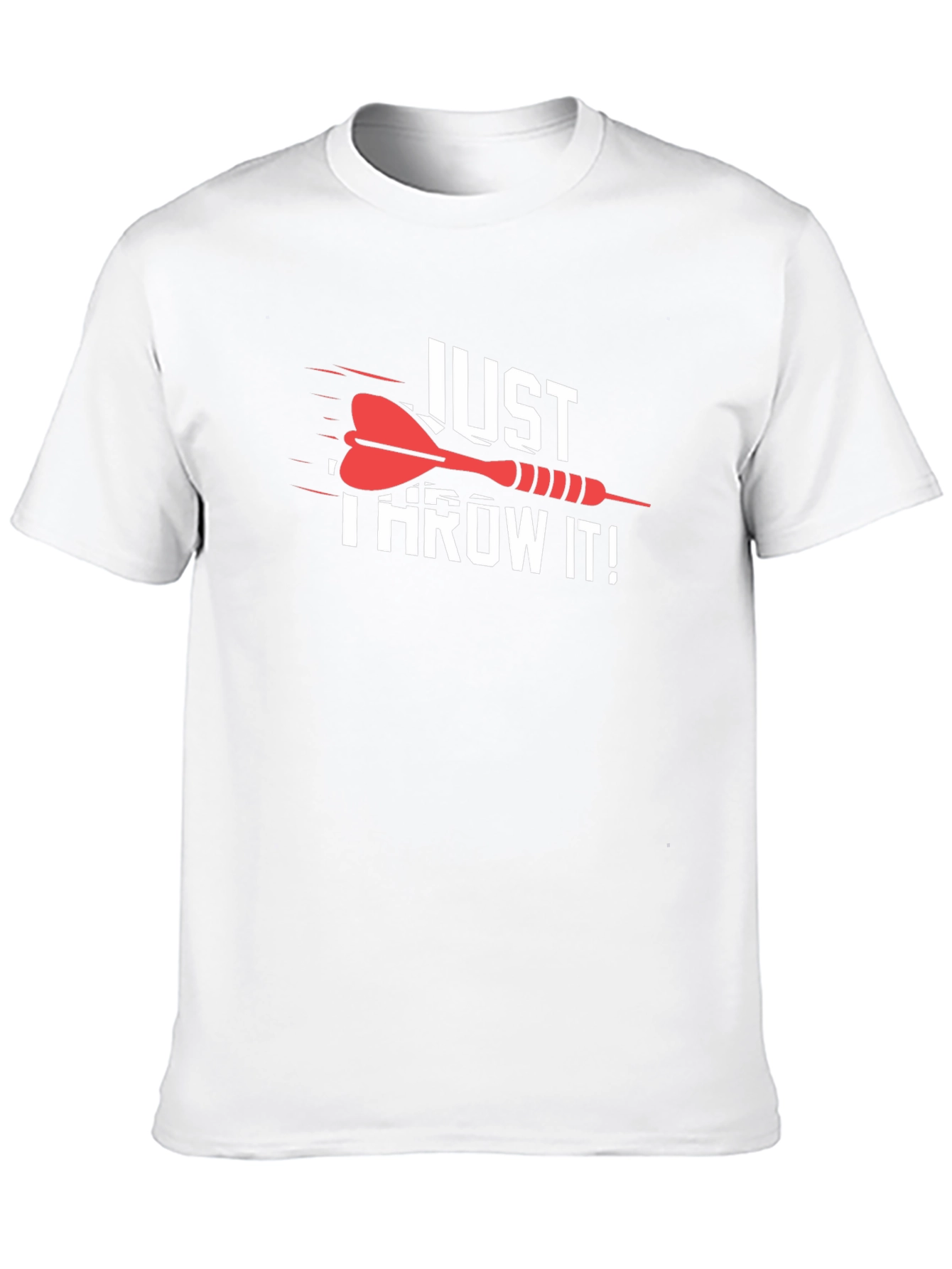 Just Throw It! Dart Graphic T-Shirt