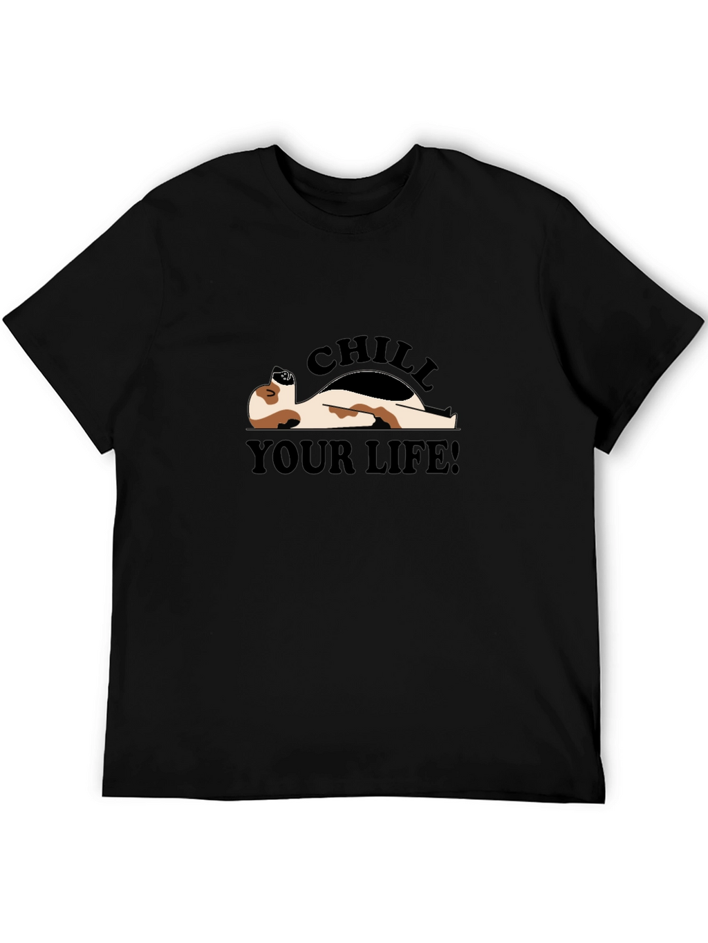 Chill Your Life Graphic Tee - Relaxed Fit