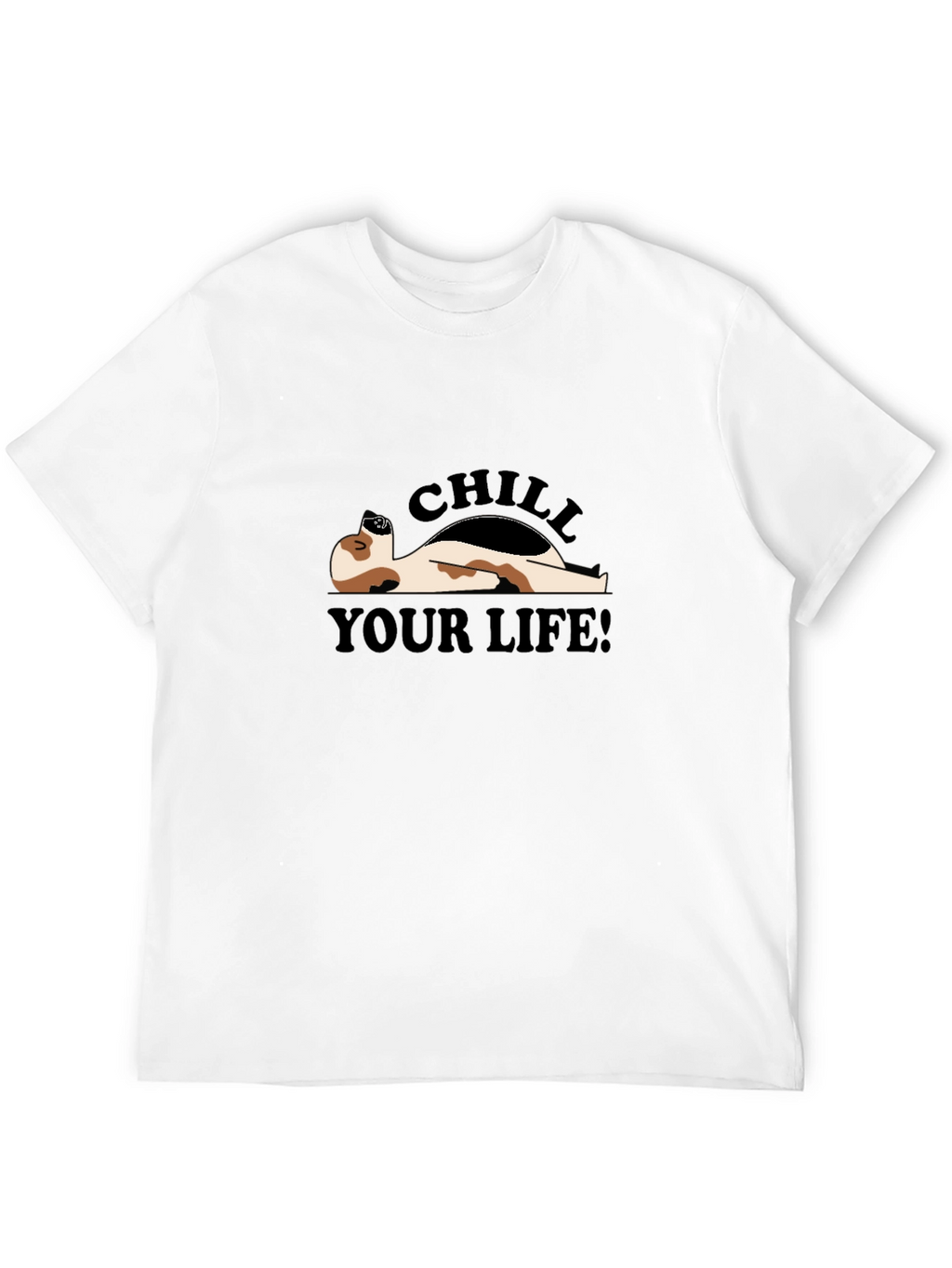 Chill Your Life Graphic Tee - Relaxed Fit