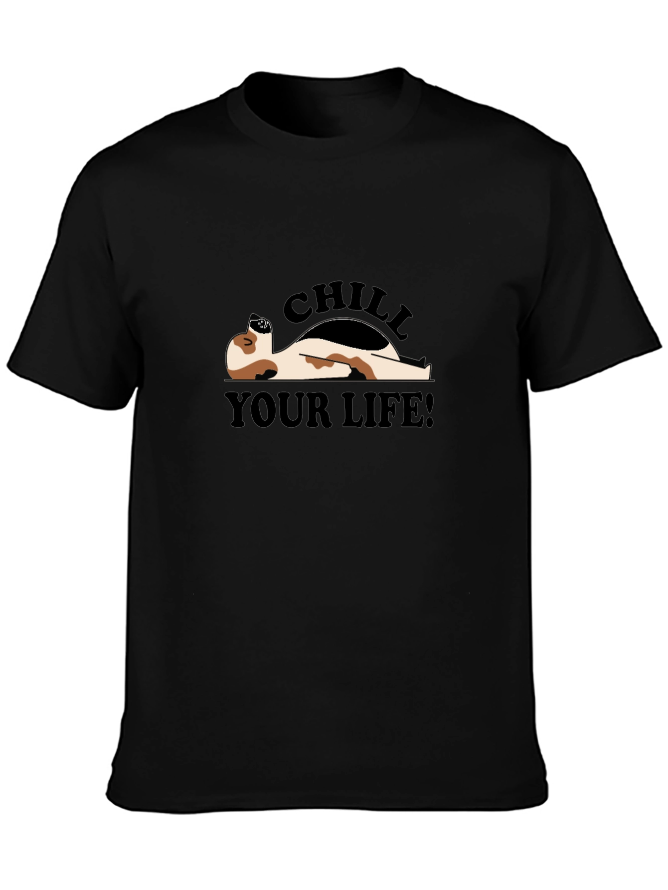 Chill Your Life Graphic Tee - Relaxed Fit