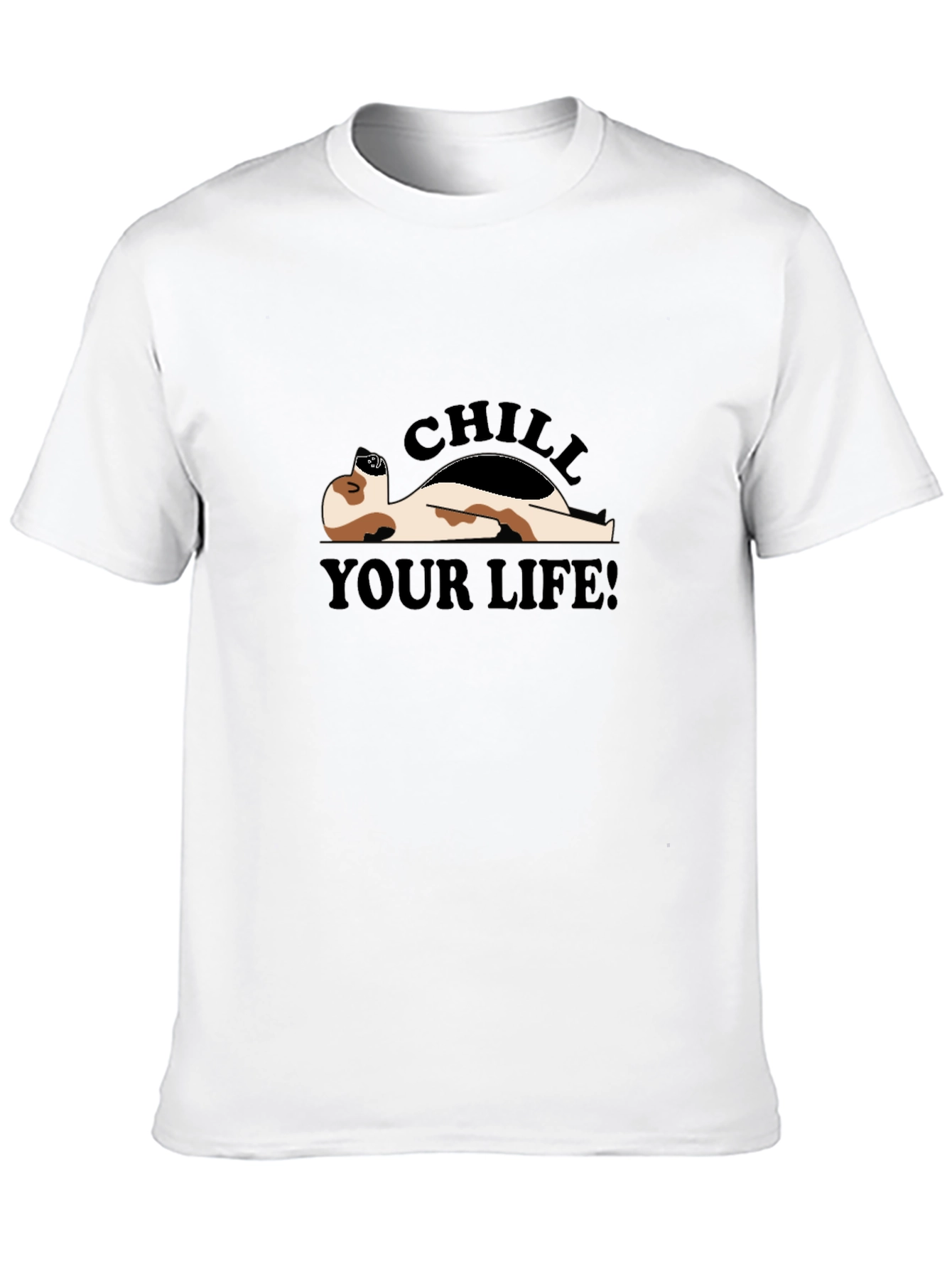 Chill Your Life Graphic Tee - Relaxed Fit