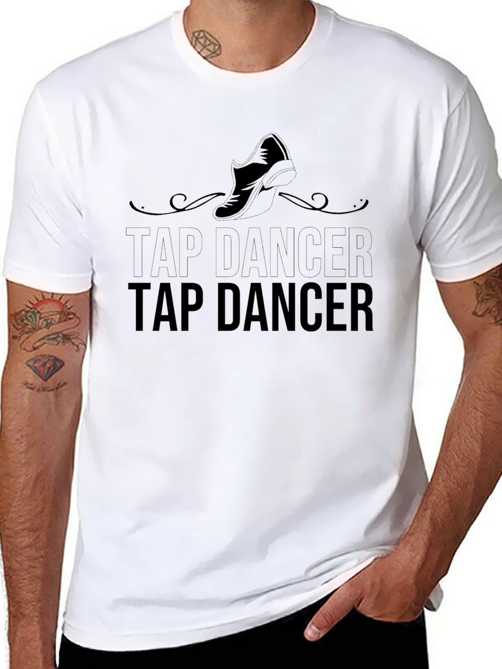 Tap Dancer T-Shirt - Stylish Dance Apparel