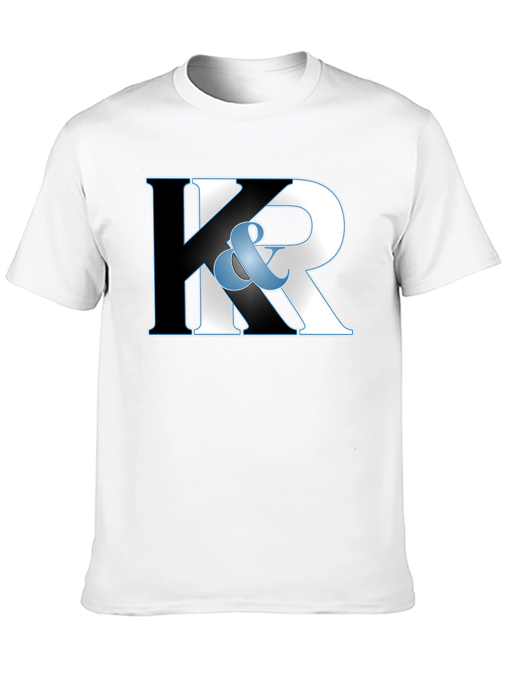K & R Black Graphic T-Shirt