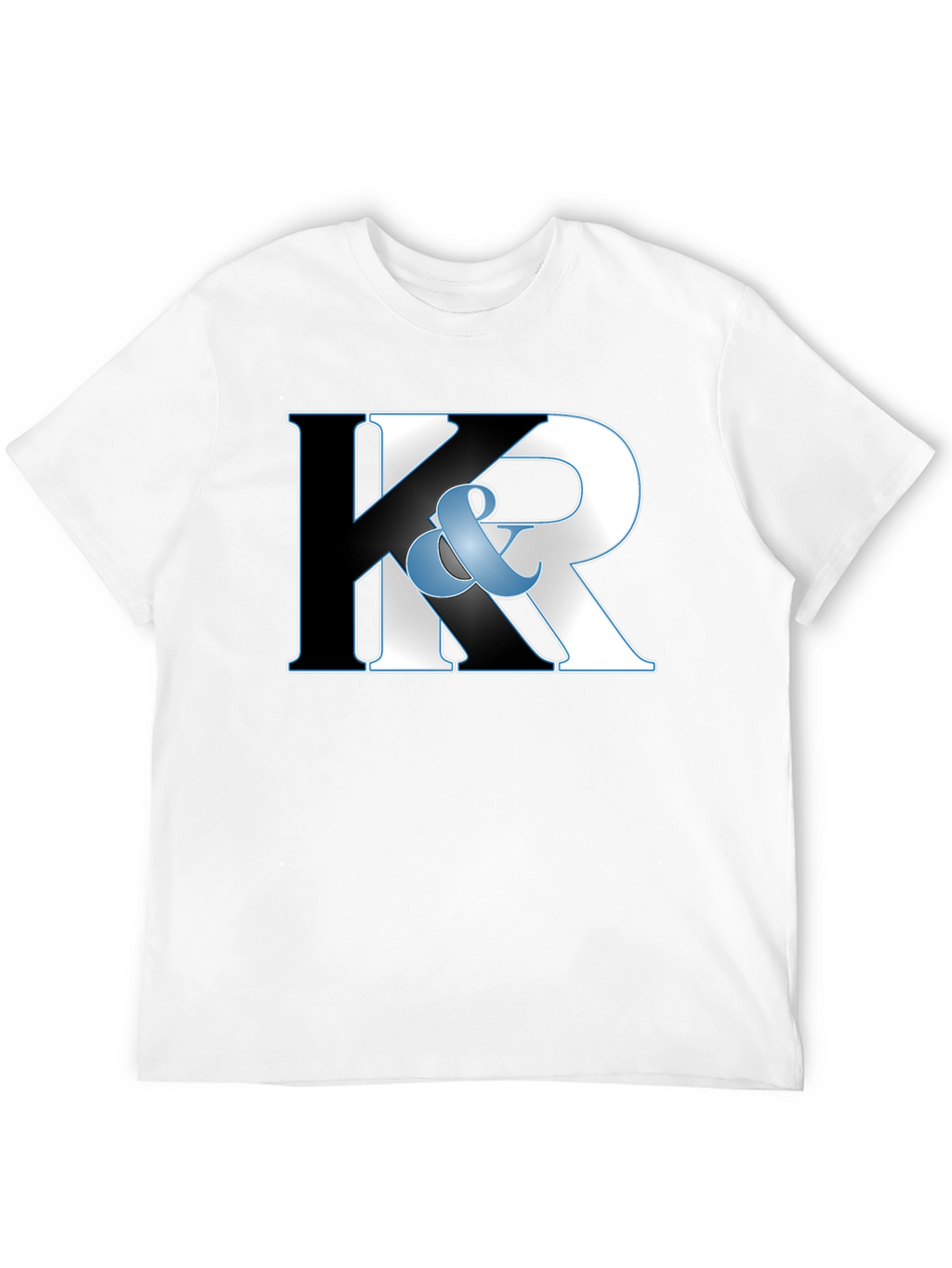 K & R Black Graphic T-Shirt