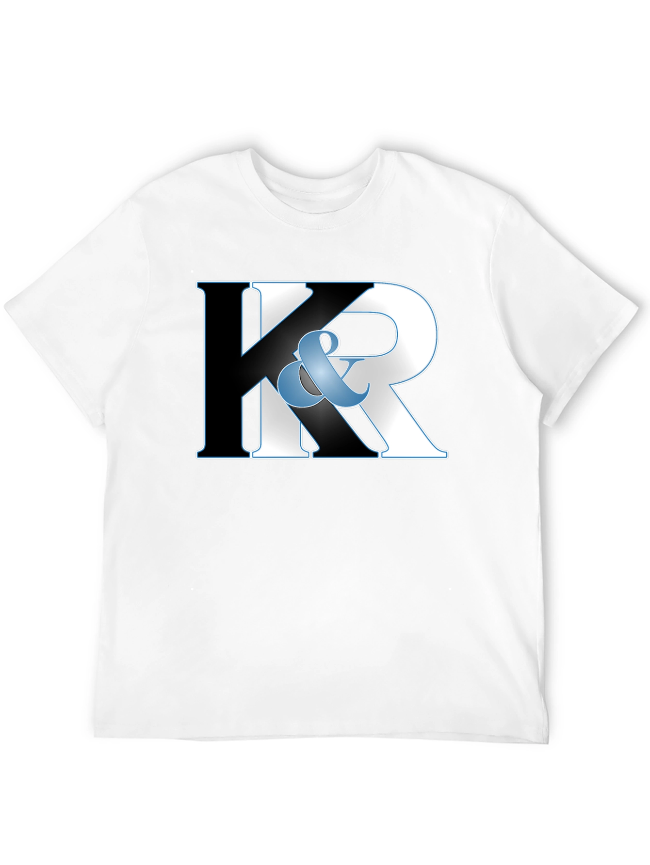 K & R Black Graphic T-Shirt