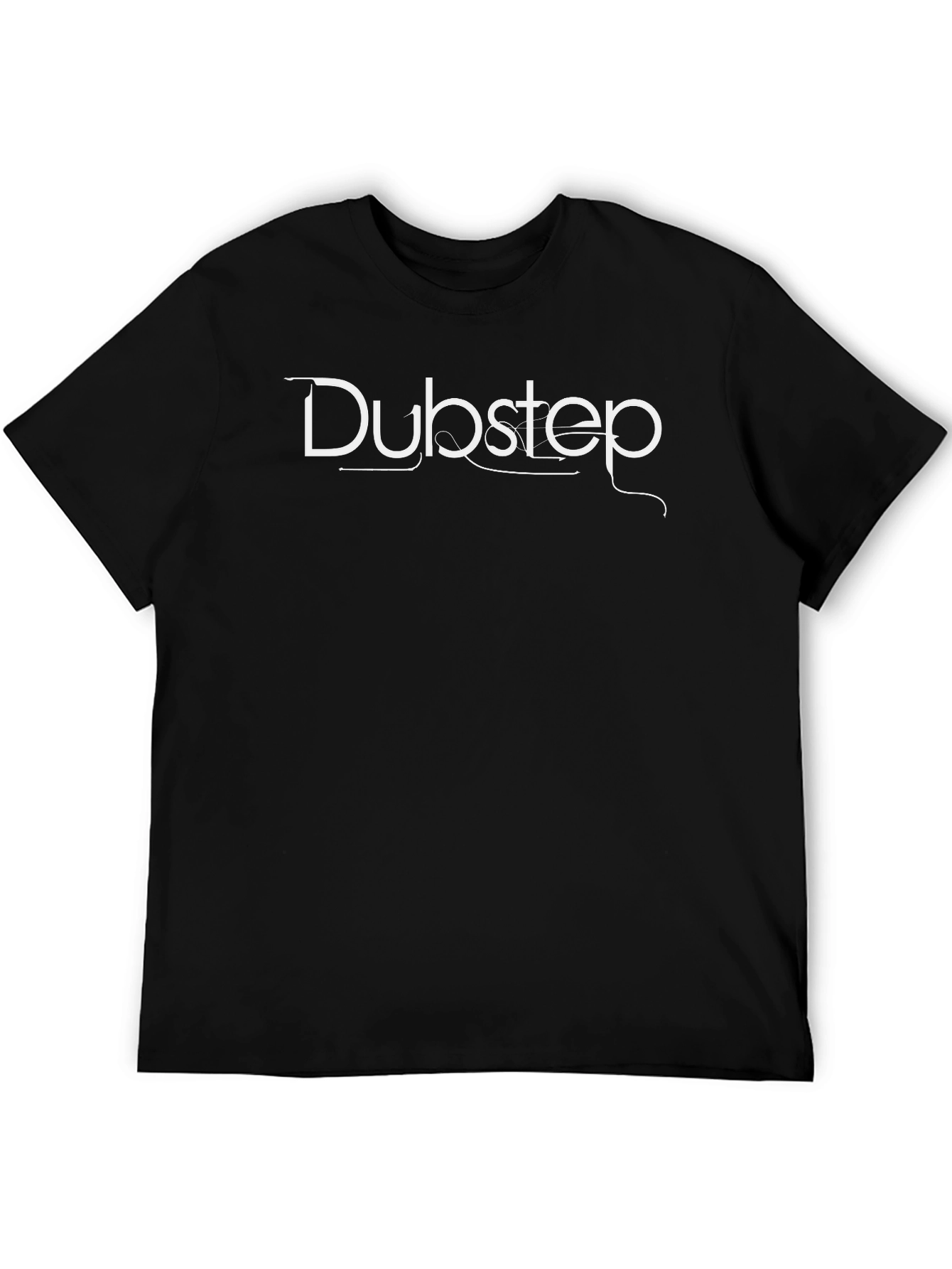 Dubstep Graphic Tee - Stylish Black T-Shirt