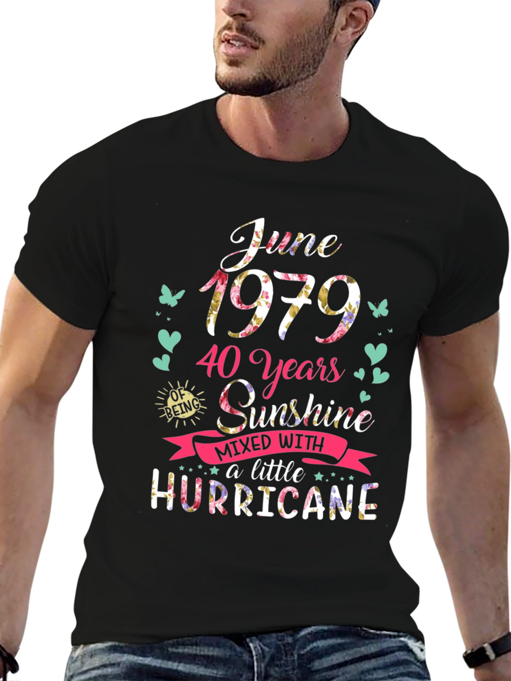 June 1979 T-Shirt: 40 Years Sunshine & Hurricane