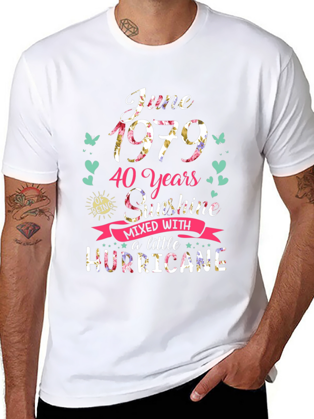 June 1979 T-Shirt: 40 Years Sunshine & Hurricane
