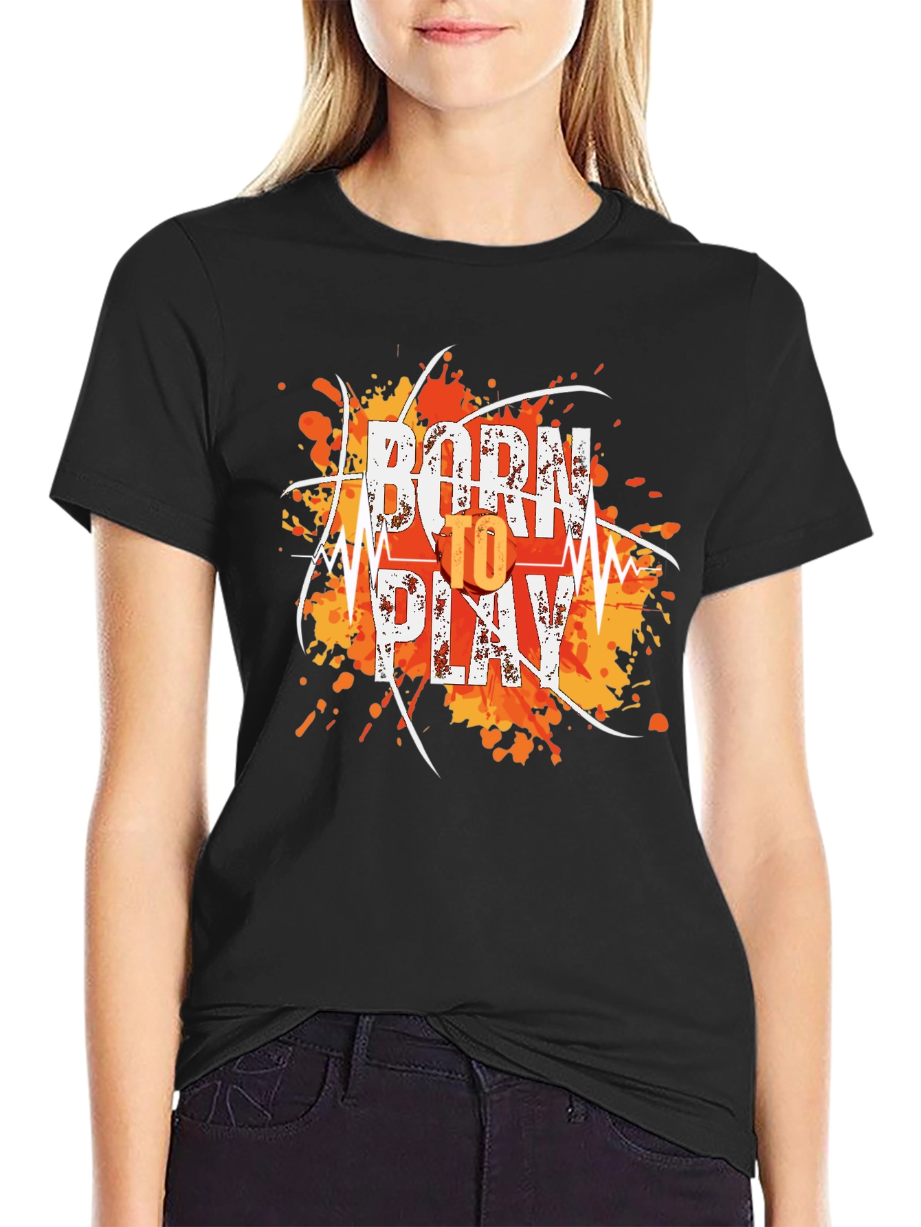 Born to Play Graphic T-Shirt - Stylish and Comfortable