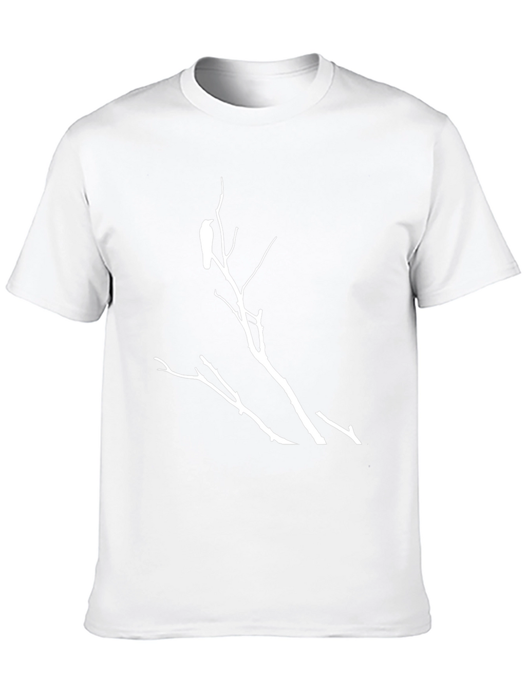 Raven on Branch Graphic T-Shirt