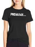 Probleme Distressed Graphic Tee