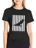 Lone Eagle Graphic Black T-Shirt