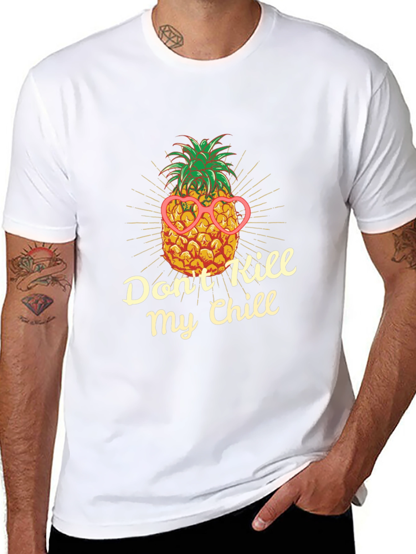 Dont Kill My Chill Pineapple T-Shirt