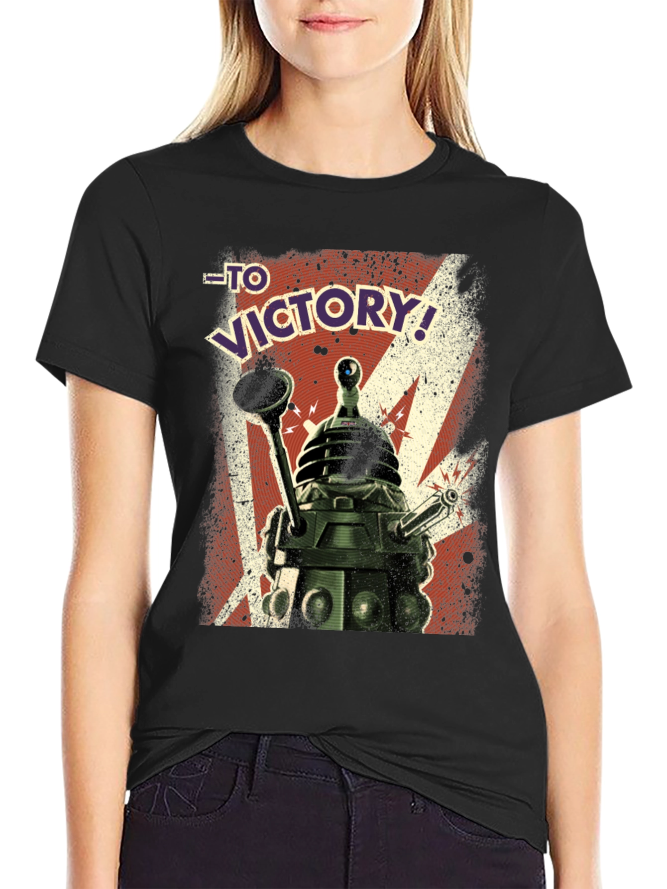 Dalek To Victory! Graphic T-Shirt
