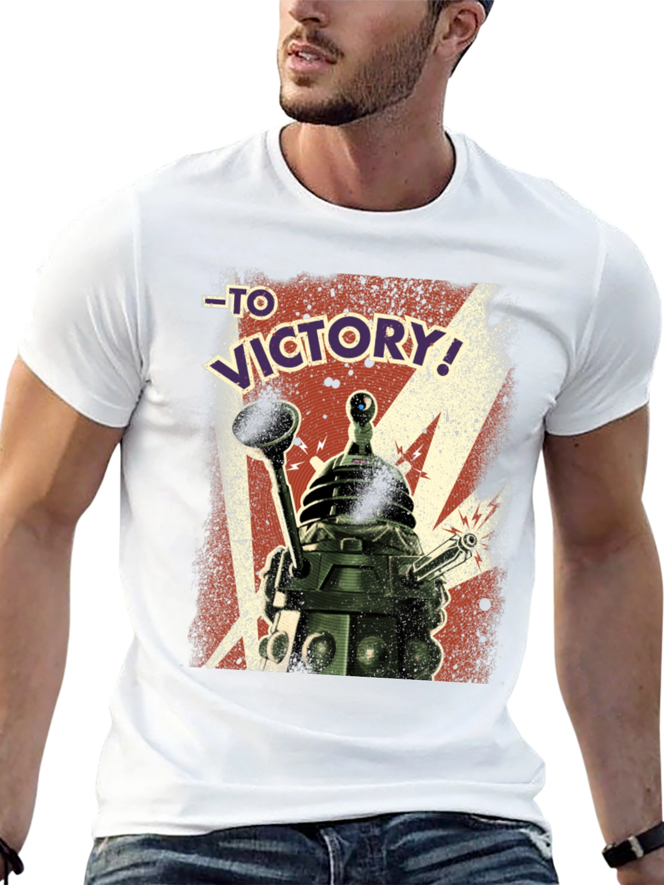 Dalek To Victory! Graphic T-Shirt