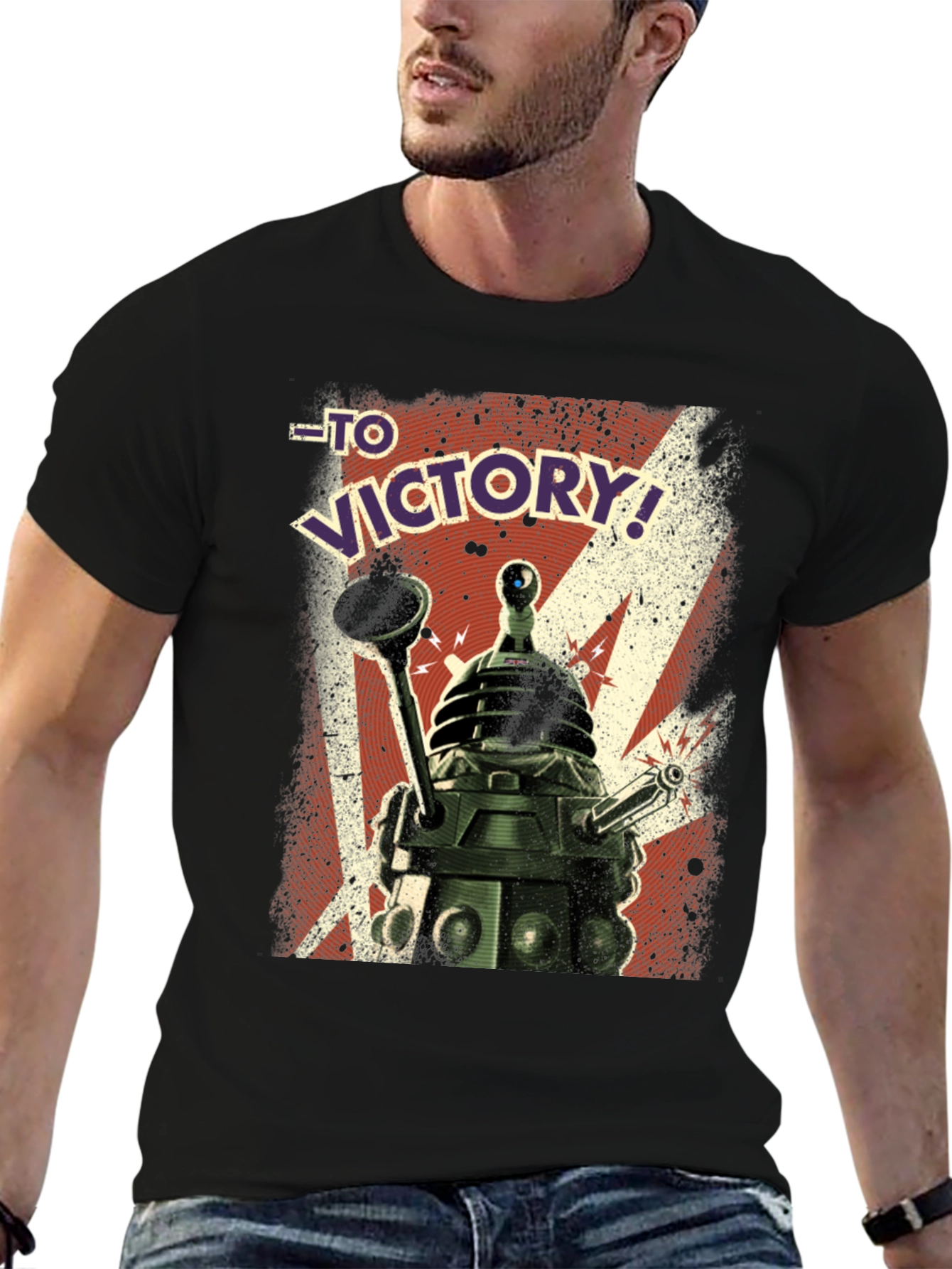 Dalek To Victory! Graphic T-Shirt