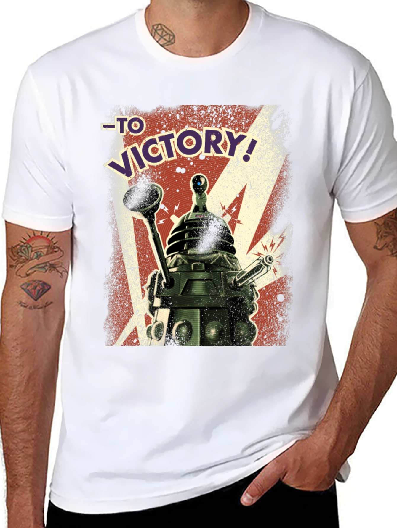 Dalek To Victory! Graphic T-Shirt