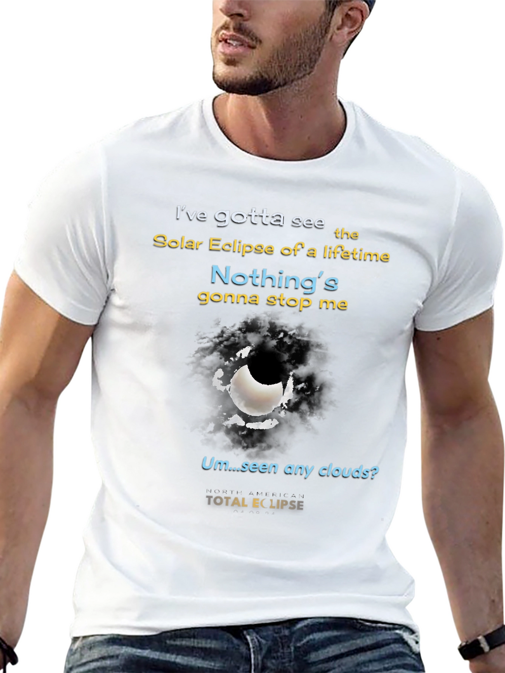 Total Solar Eclipse T-Shirt - Nothings Gonna Stop Me!