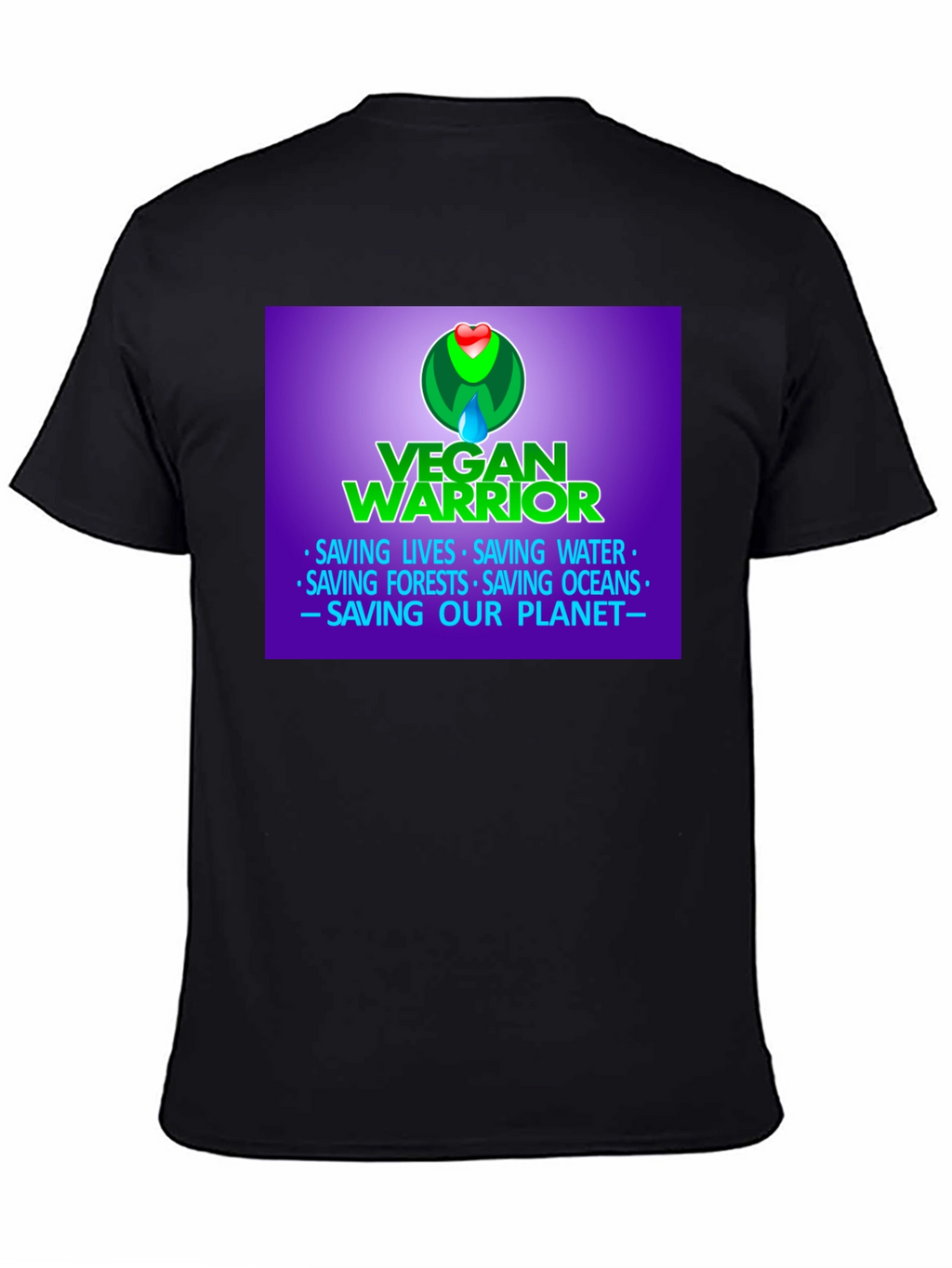 Vegan Warrior T-Shirt - Save the Planet!