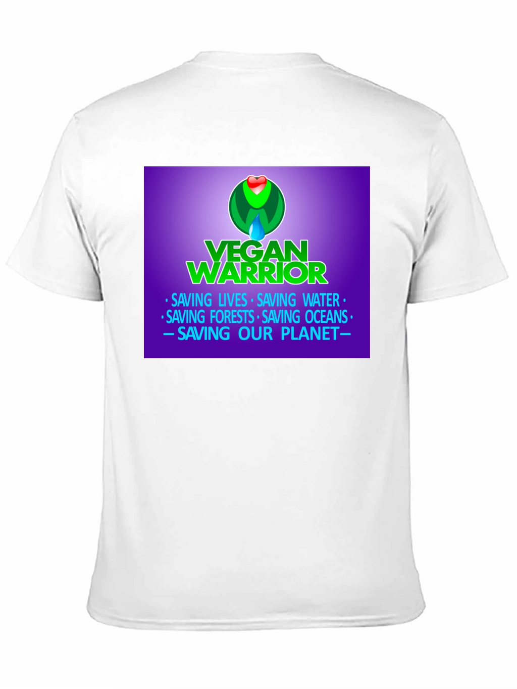 Vegan Warrior T-Shirt - Save the Planet!
