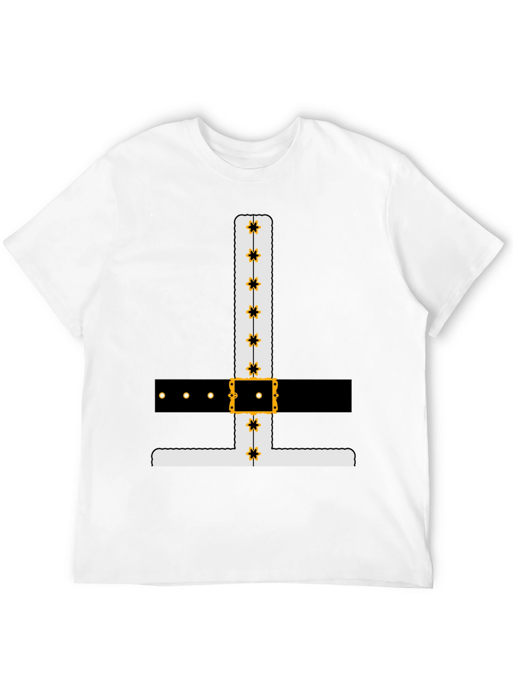 Novelty Santa Suit Graphic Tee