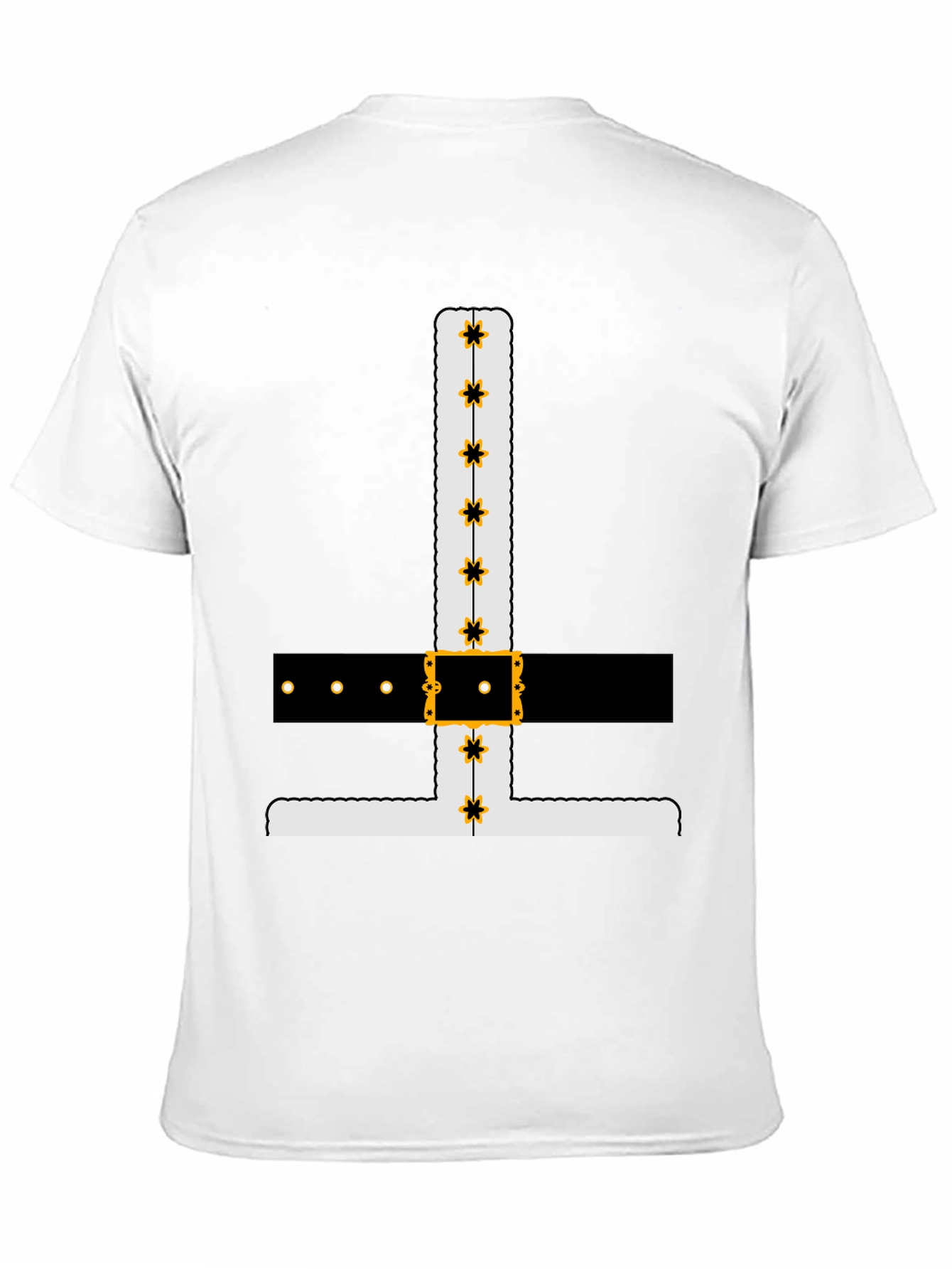 Novelty Santa Suit Graphic Tee