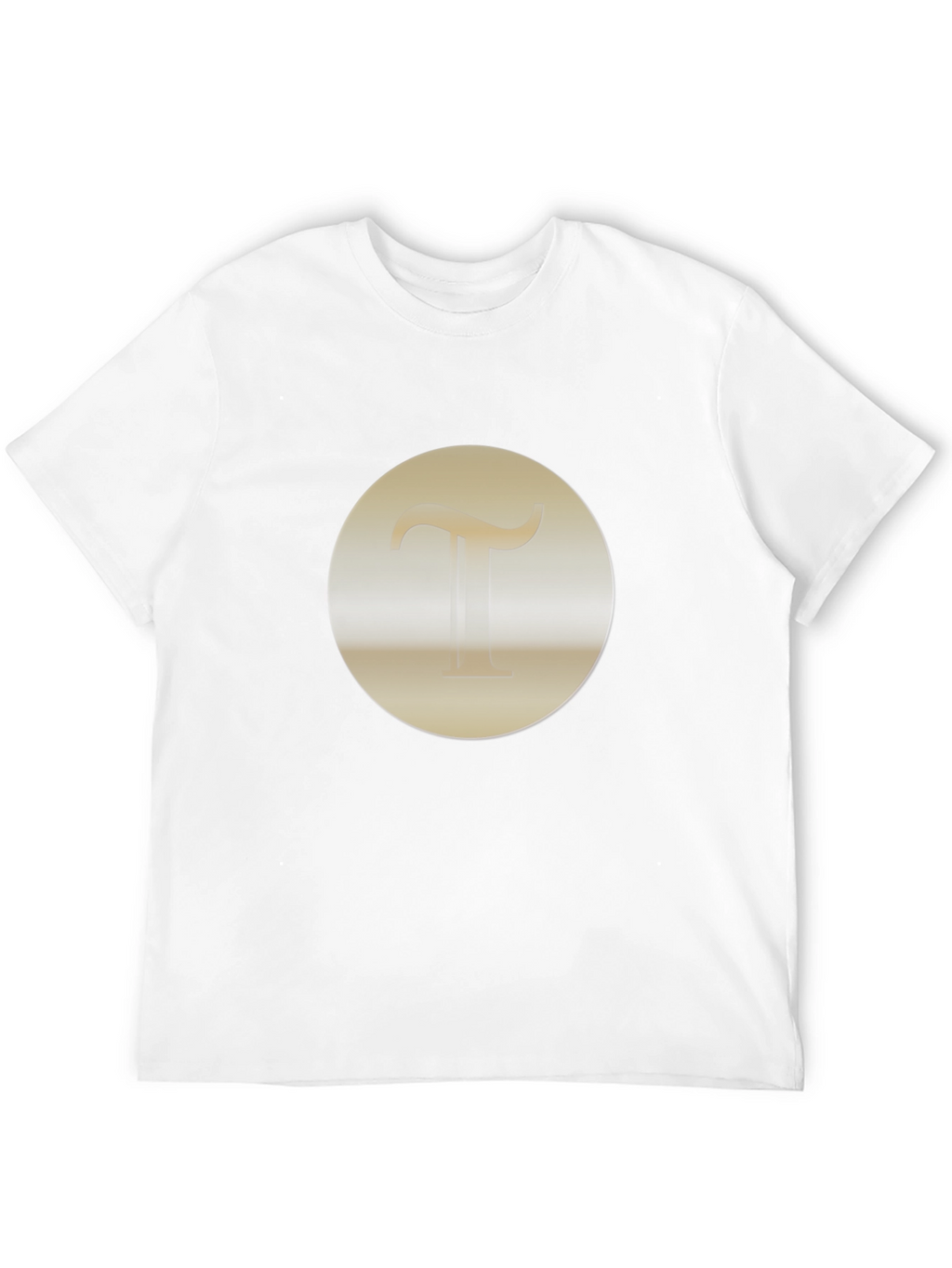 Stylish Black T-Shirt with Initial T Design
