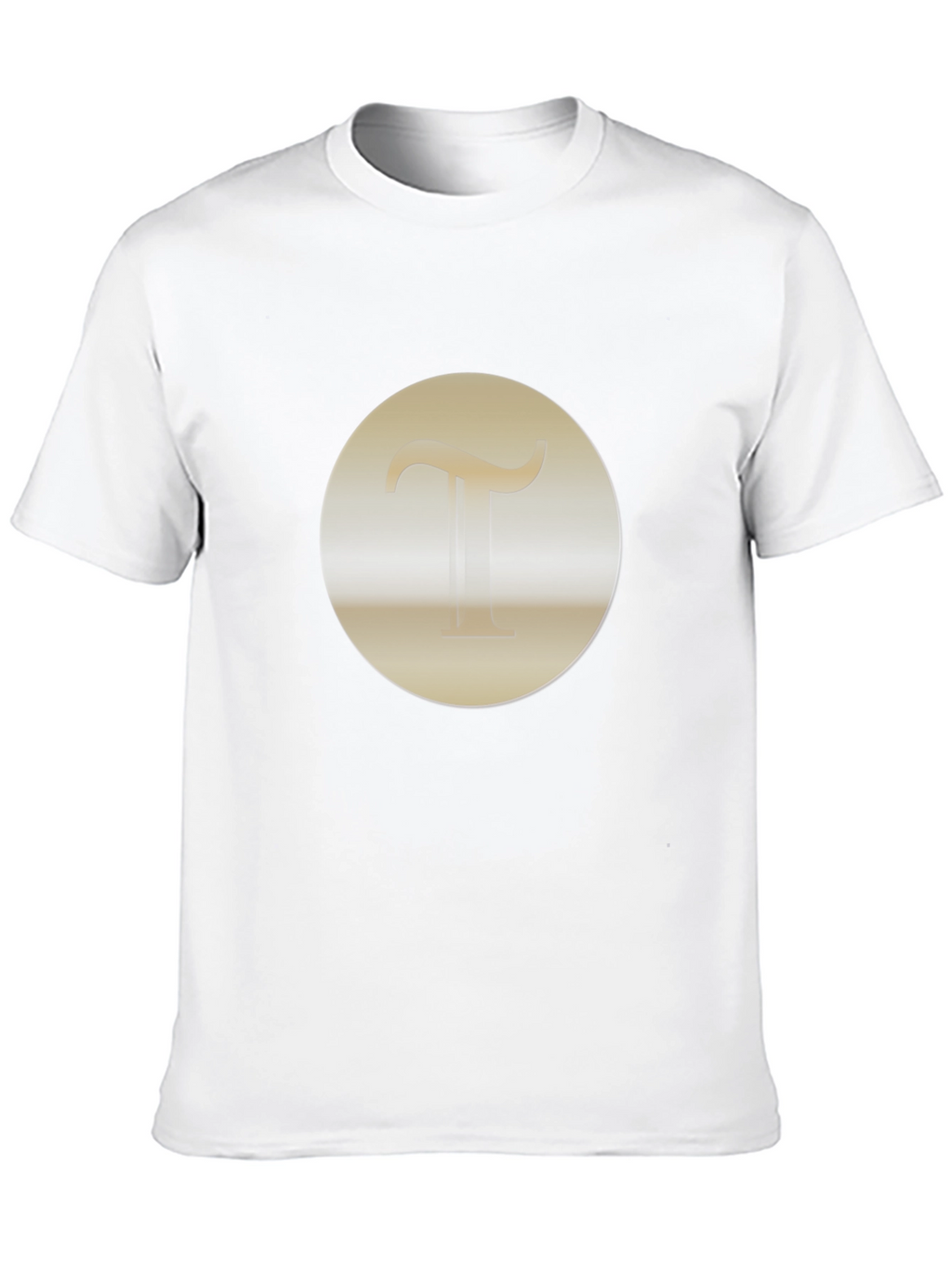 Stylish Black T-Shirt with Initial T Design