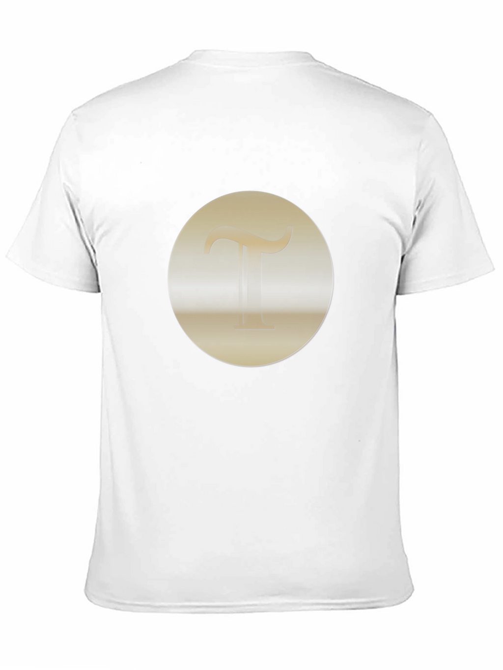 Stylish Black T-Shirt with Initial T Design