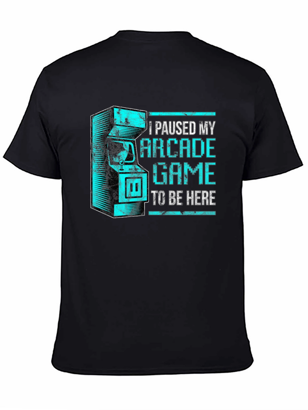 Arcade Game Paused T-Shirt - Gamer Tee