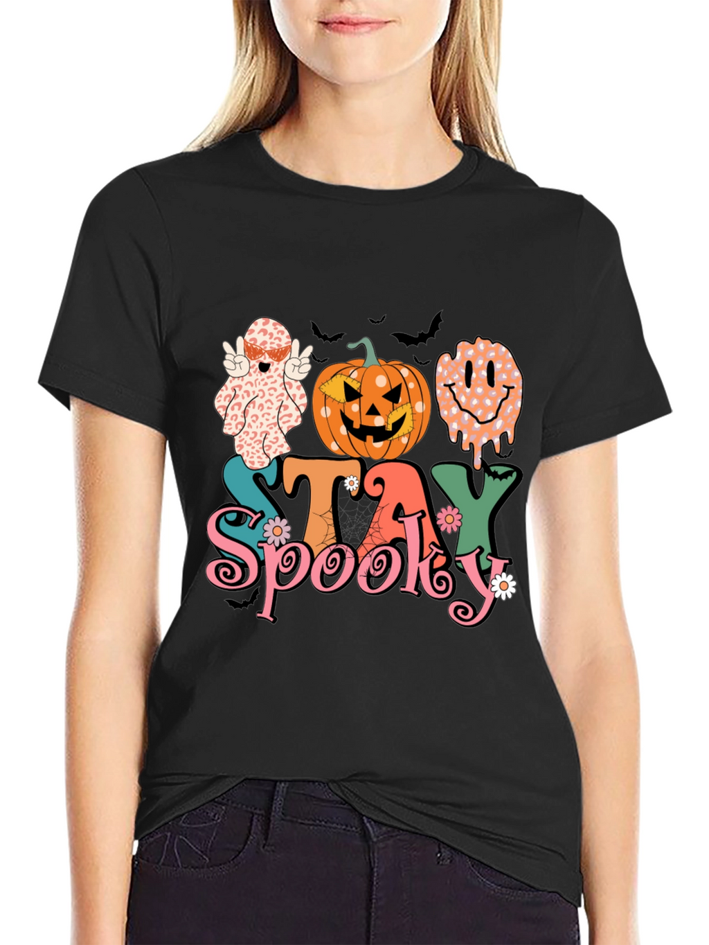 Stay Spooky Halloween Graphic Tee