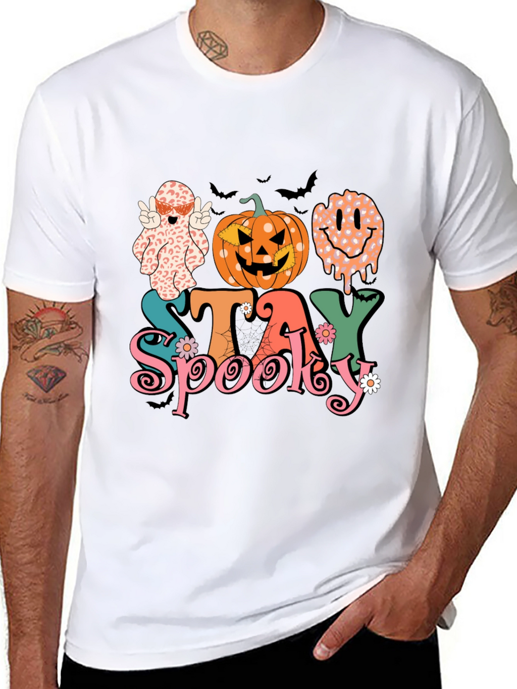 Stay Spooky Halloween Graphic Tee