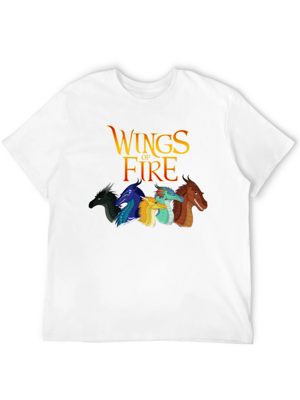 Wings of Fire Graphic Black T-Shirt