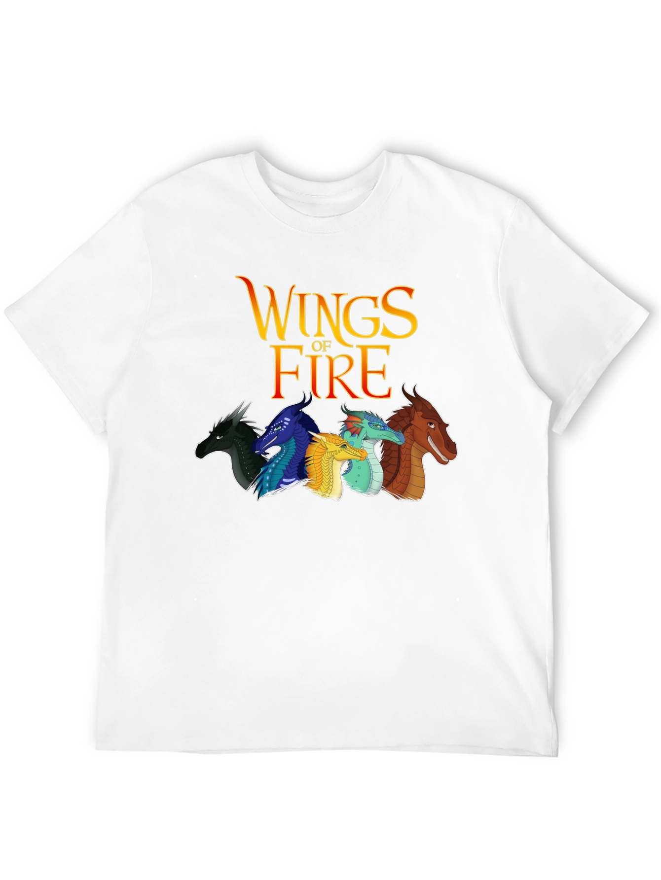 Wings of Fire Graphic Black T-Shirt
