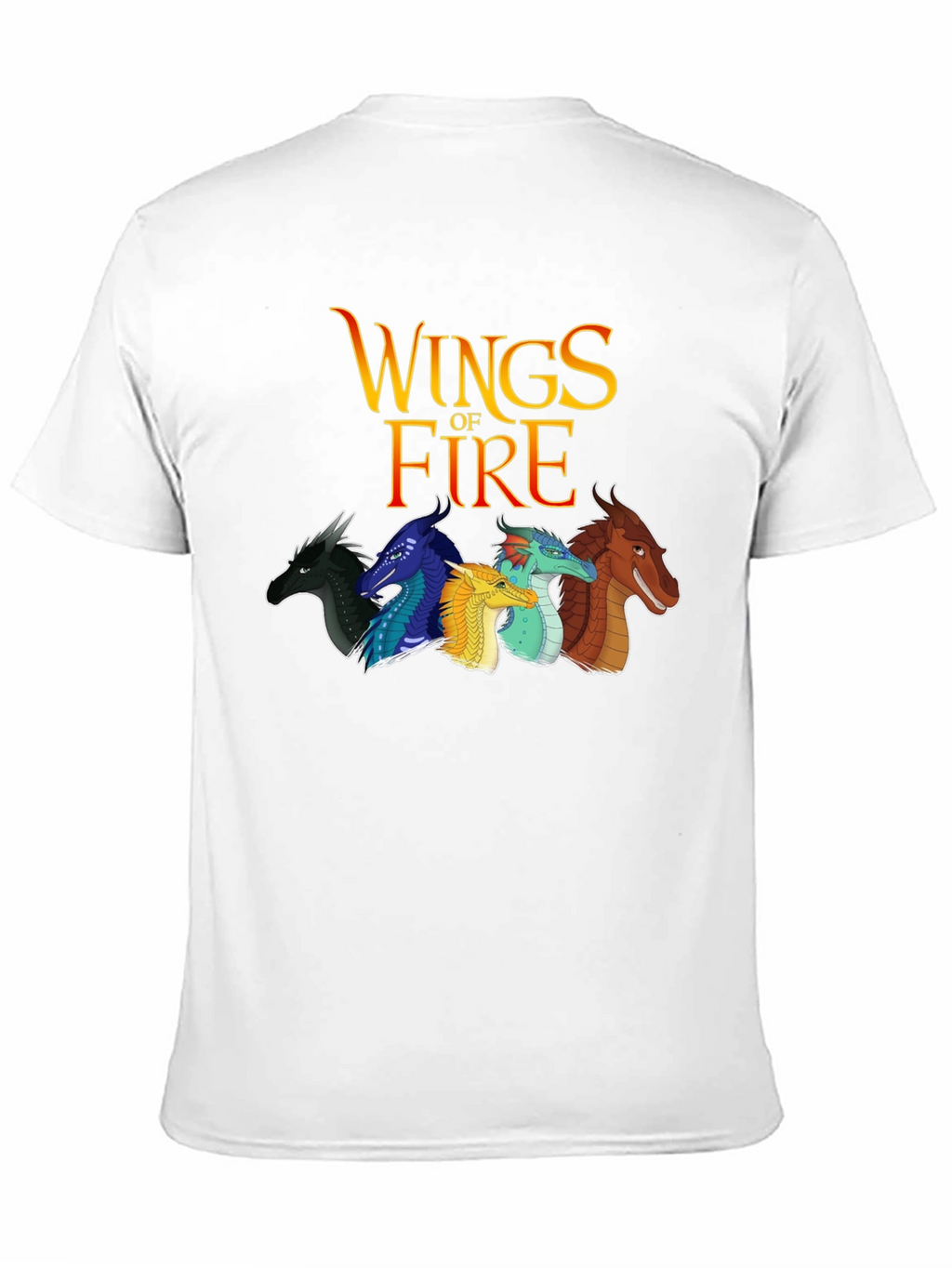 Wings of Fire Graphic Black T-Shirt