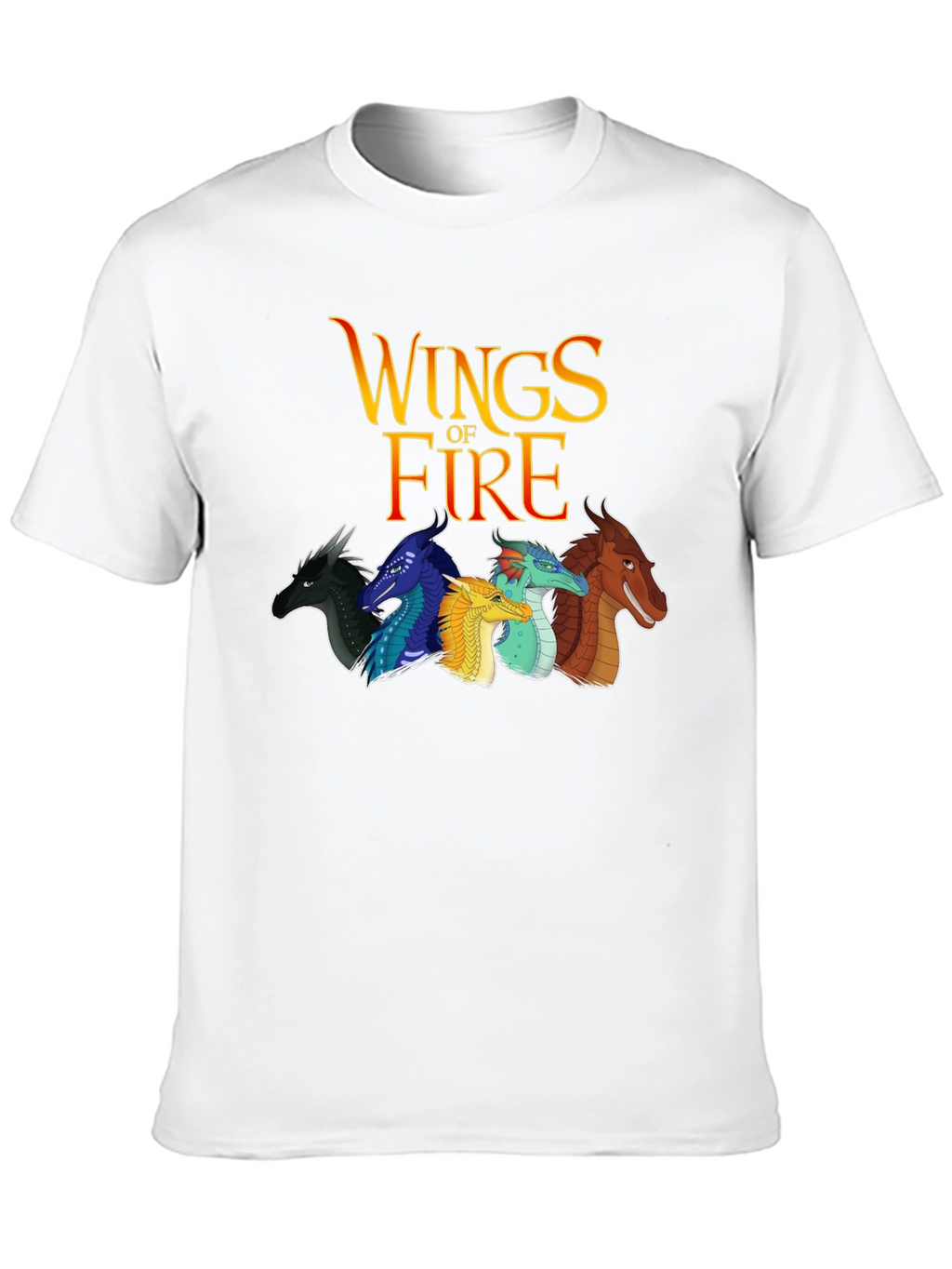 Wings of Fire Graphic Black T-Shirt